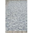Kaza Handloomed New Zealand Wool Ivory/Light Gray 2'x3' Area Rug