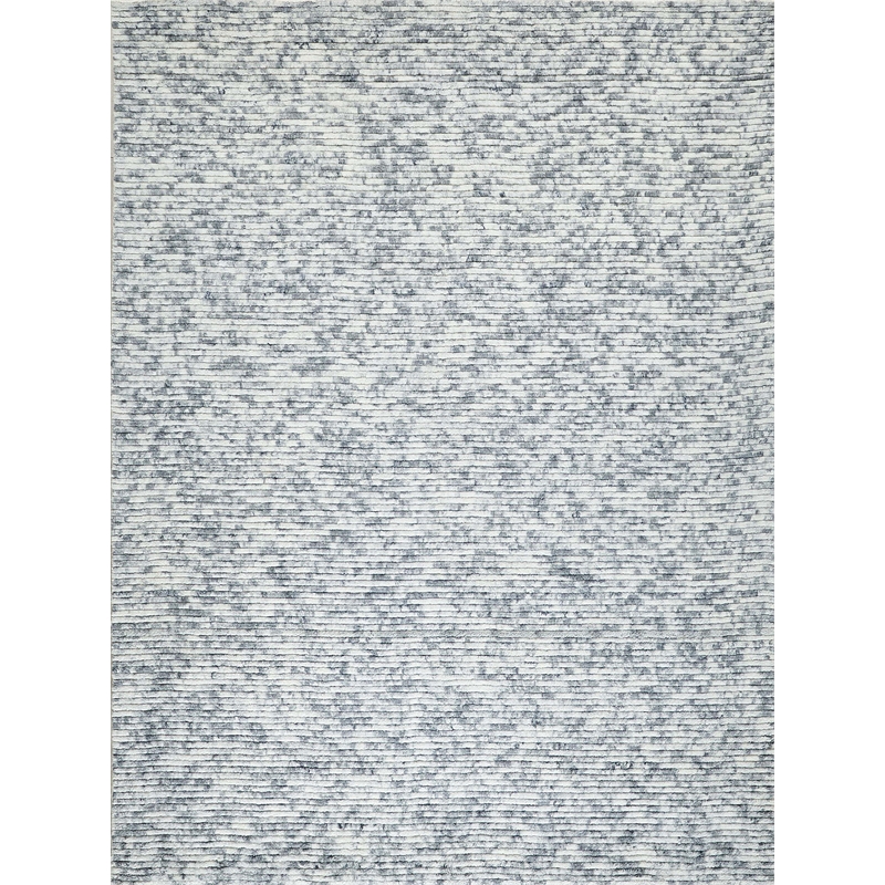 Kaza Handloomed New Zealand Wool Ivory/Light Gray 2'x3' Area Rug