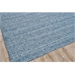 Kaza Handloomed New Zealand Wool Blue 10'x14' Area Rug