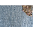 Kaza Handloomed New Zealand Wool Blue 10'x14' Area Rug