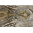 Koda Handloomed Bamboo Silk Gray 8'x10' Area Rug