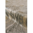 Koda Handloomed Bamboo Silk Gray 8'x10' Area Rug