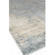 Koda Handloomed Bamboo Silk Silver/Blue 12'x17'4