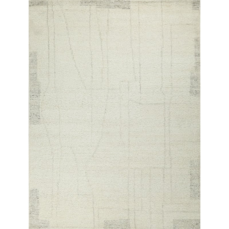 Kokomo Flatweave New Zealand Wool Ivory/Silver 14'x18' Area Rug