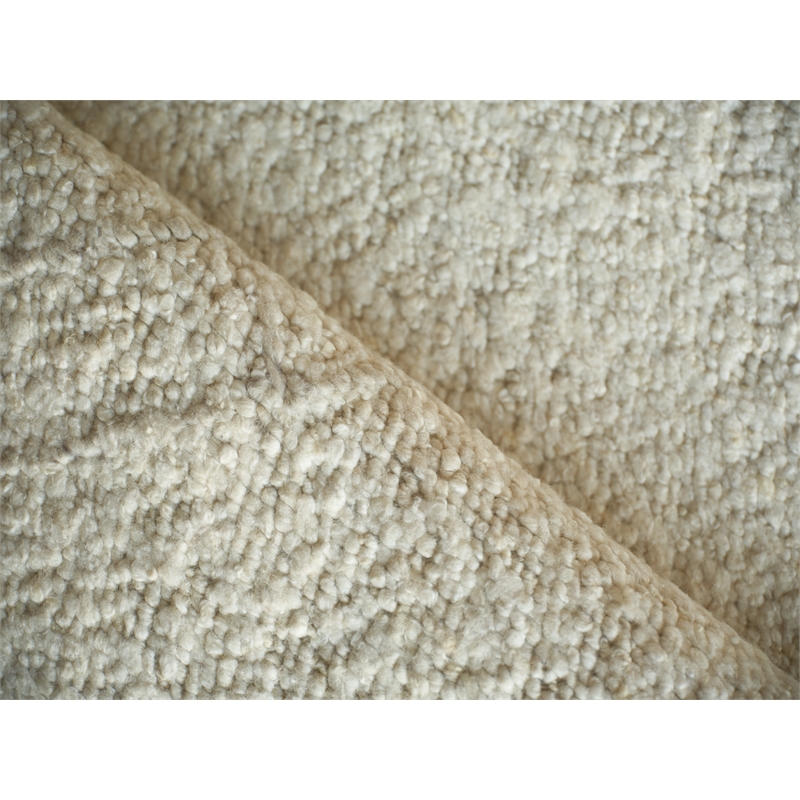 Kokomo Flatweave New Zealand Wool Ivory/Silver 15'x20' Area Rug