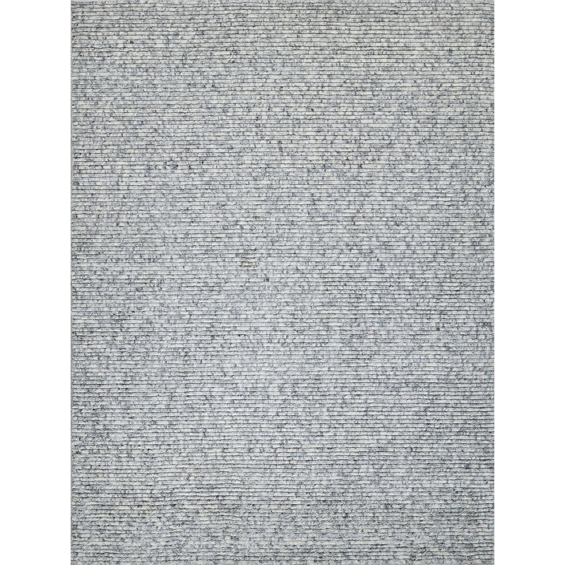 Kaza Handloomed New Zealand Wool Ivory/Silver 2'x3' Area Rug