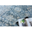 Kensington Handloomed Wool/Bamboo Silk Navy 10'x14' Area Rug
