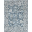 Kensington Handloomed Wool/Bamboo Silk Navy 12'x15' Area Rug