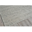 Kaza Handloomed New Zealand Wool Ivory/Gray 2'x3' Area Rug