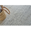 Kaza Handloomed New Zealand Wool Ivory/Gray 2'x3' Area Rug