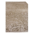 Koda Handloomed Bamboo Silk Light Beige 9'x12' Area Rug