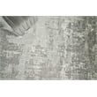 Koda Handloomed Bamboo Silk Gray/Ivory 10'x14' Area Rug