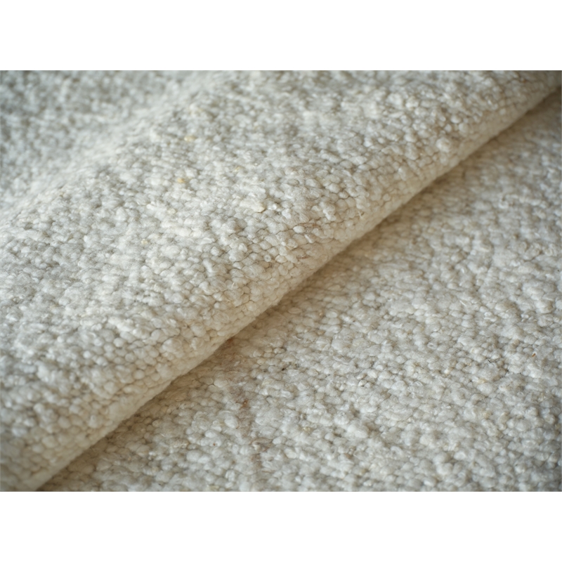 Kokomo Flatweave New Zealand Wool Ivory/Sand 8'x10' Area Rug
