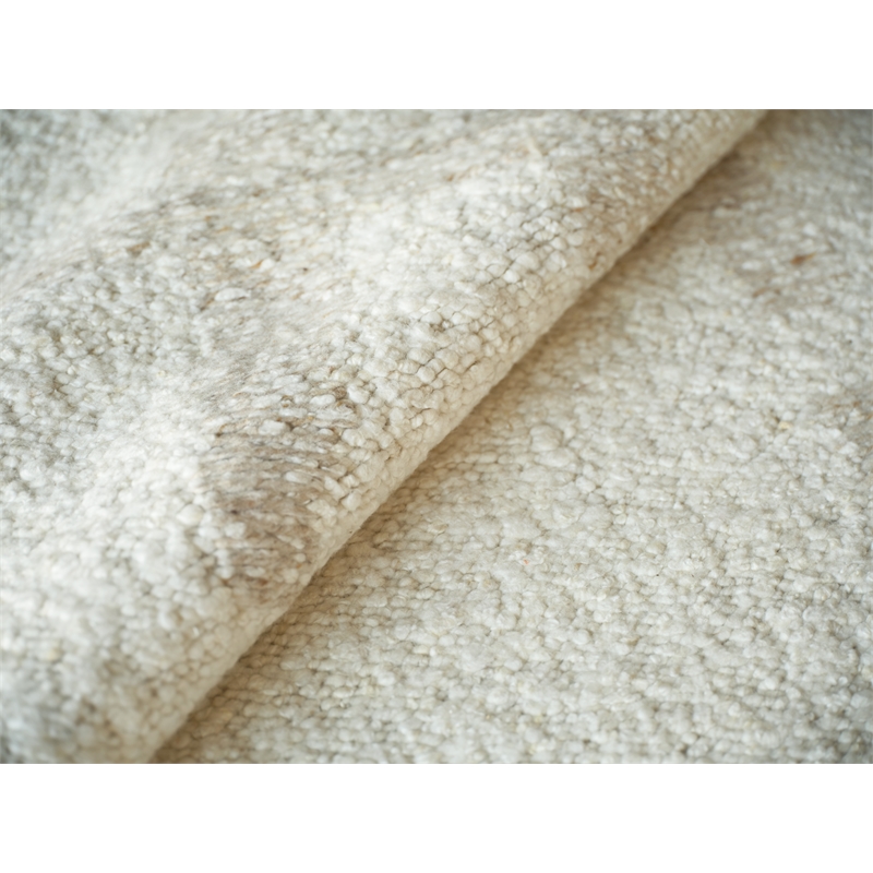 Kokomo Flatweave New Zealand Wool Ivory/Sand 8'x10' Area Rug