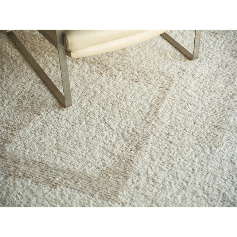 Kokomo Flatweave New Zealand Wool Ivory/Sand 8'x10' Area Rug