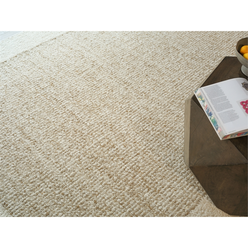 Kokomo Flatweave New Zealand Wool Wheat 14'x18' Area Rug