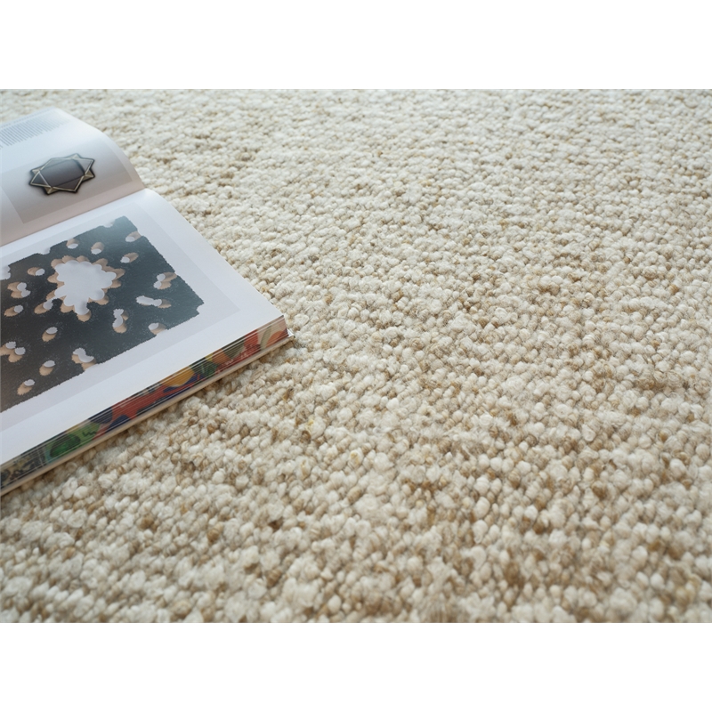 Kokomo Flatweave New Zealand Wool Wheat 6'x9' Area Rug