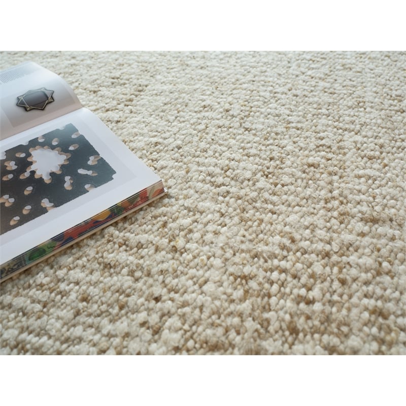 Kokomo Flatweave New Zealand Wool Wheat 8'x10' Area Rug