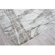 Kyoto Handloomed Wool/Bamboo Silk Silver/Beige 6'x9' Area Rug