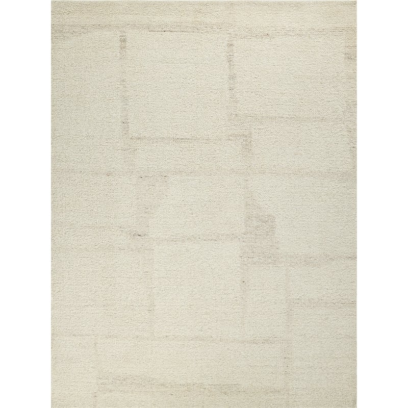 Kokomo Flatweave New Zealand Wool Ivory/Taupe 6'x9' Area Rug