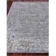 Maison Hand-Knotted Wool/Bamboo Silk Charcoal/Purple 8'x10' Area Rug