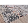 Laureno Hand-Knotted Bamboo Silk Blue/Gray 8'x10' Area Rug