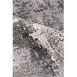Laureno Hand-Knotted Bamboo Silk Gray/Charcoal 9'x12' Area Rug