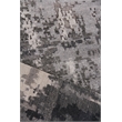 Laureno Hand-Knotted Bamboo Silk Gray/Charcoal 9'x12' Area Rug