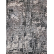 Laureno Hand-Knotted Bamboo Silk Gray/Charcoal 9'x12' Area Rug