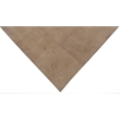 Leather Suede Hand-Tufted Leather Hide Beige 5'x8' Area Rug