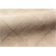 Leather Suede Hand-Tufted Leather Hide Beige 5'x8' Area Rug