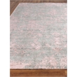 Lillian Handloomed Wool/Bamboo Silk Gray/Rose 12'x15' Area Rug