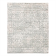Lillian Handloomed Wool/Bamboo Silk Gray/Rose 12'x15' Area Rug
