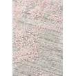 Lillian Handloomed Wool/Bamboo Silk Gray/Rose 14'x18' Area Rug