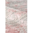 Lillian Handloomed Wool/Bamboo Silk Gray/Rose 14'x18' Area Rug