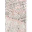 Lillian Handloomed Wool/Bamboo Silk Gray/Rose 14'x18' Area Rug