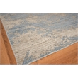Lillian Handloomed Wool/Bamboo Silk Navy/Brown 14'x18' Area Rug