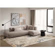 Laureno Hand-Knotted Bamboo Silk Beige/Gold 8'x10' Area Rug