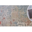 Laureno Hand-Knotted Bamboo Silk Blue/Multi 10'x14' Area Rug