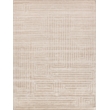 Lotus Hand-Tufted Wool/Bamboo Silk Beige/Brown 8'x10' Area Rug