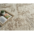 Luxury Laureno Hand-Knotted Bamboo Silk Ivory/Beige 8'x10' Area Rug