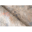 Laureno Hand-Knotted Bamboo Silk Silver/Blue 10'x14' Area Rug