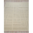 Maddox Hand-Tufted New Zealand Wool Light Beige/Ivory 6'x9' Area Rug