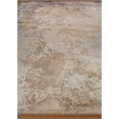 Laureno Hand-Knotted Bamboo Silk Gray 8'x10' Area Rug