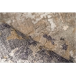 Laureno Hand-Knotted Bamboo Silk Gray 9'x12' Area Rug