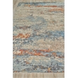 Laureno Hand-Knotted Bamboo Silk Blue/Multi 14'x18' Area Rug