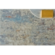 Laureno Hand-Knotted Bamboo Silk Blue/Multi 14'x18' Area Rug