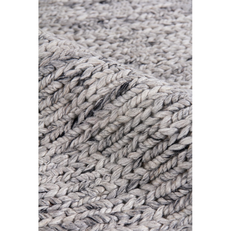 Lauryn Flatweave Polyester/Cotton Silver 12'x15' Area Rug