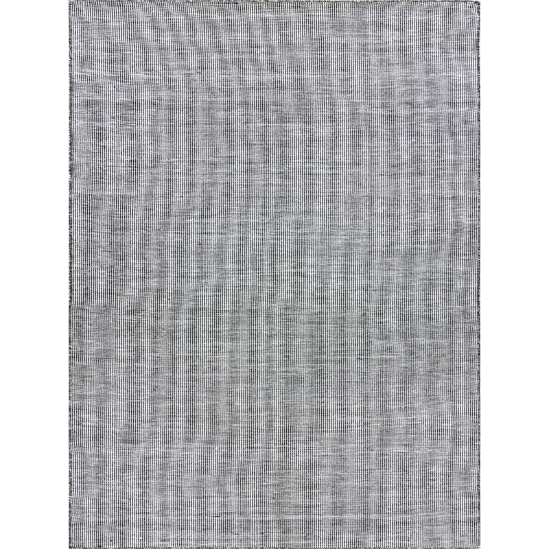 Lenzi Flatweave Pet Black/Ivory 8'x10' Area Rug