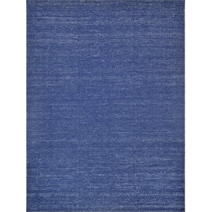 Loro Flatweave Pet Navy 8'x10' Area Rug